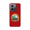 Funda Silicona Líquida Roja Vivo Y36 4g / 5g Diseño Adventure Dibujos