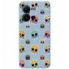 Funda Silicona Líquida Azul Para Vivo X80 Lite 5g Diseño Catrina Dibujos