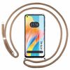 Funda Colgante Transparente Para Oppo A78 4g Con Cordon Camel