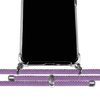 Funda Colgante Transparente Para Oneplus Nord 3 5g Con Cordon Morado