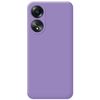 Funda Silicona Líquida Ultra Suave Para Oppo A58 4g Color Morado