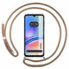 Funda Colgante Transparente Para Samsung Galaxy A05s Con Cordon Camel