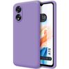 Funda Silicona Líquida Ultra Suave Para Oppo A18 Color Morada