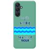 Funda Silicona Líquida Verde Para Samsung Galaxy A25 5g Diseño Agua Dibujos