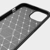 Funda Gel Tpu Tipo Carbon Negra Para Xiaomi Redmi Note 12 Pro+ Plus 5g