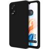 Funda Silicona Líquida Ultra Suave Para Oppo A18 Color Negra