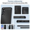 Funda Gel Tpu Tipo Carbon Negra Para Samsung Galaxy A05s