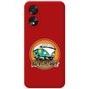 Funda Silicona Líquida Roja Para Oppo A18 Diseño Adventure Dibujos