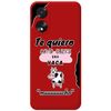 Funda Silicona Líquida Roja Para Oppo A18 Diseño Vaca Dibujos