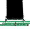 Funda Colgante Transparente Para Honor X7b Con Cordon Verde Agua