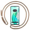 Funda Colgante Transparente Para Honor 90 Smart 5g Con Cordon Camel