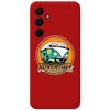 Funda Silicona Líquida Roja Para Samsung Galaxy A35 5g Diseño Adventure Dibujos