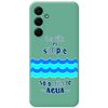 Funda Silicona Líquida Verde Para Samsung Galaxy A35 5g Diseño Agua Dibujos