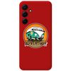 Funda Silicona Líquida Roja Para Samsung Galaxy A55 5g Diseño Adventure Dibujos