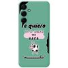 Funda Silicona Líquida Verde Para Samsung Galaxy A55 5g Diseño Vaca Dibujos