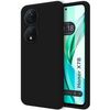 Funda Silicona Líquida Ultra Suave Para Honor 90 Smart 5g Color Negra