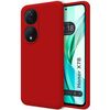 Funda Silicona Líquida Ultra Suave Para Honor 90 Smart 5g Color Roja