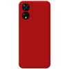 Funda Silicona Líquida Ultra Suave Para Tcl 505 Color Roja