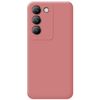 Funda Silicona Líquida Ultra Suave Para Vivo V40 Se 5g Color Rosa