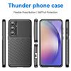 Funda Gel Flexible Thunder Armor Para Samsung Galaxy A55 5g Color Negra