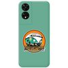 Funda Silicona Líquida Verde Para Tcl 505 Diseño Adventure Dibujos