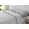 Juego Sábanas Tres Piezas Paduana Hermes Cama 135 Gris