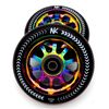 Pack De 2 Ruedas Spin Nokaic 100mm Para Patinete Freestyle, Color Negro-rainbow