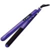 Plancha Alisadora De Pelo Cerámica Digital 60w Morada