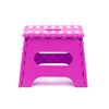 Pack De 2 Taburetes Plegables Multiusos - 21x17x18 - Escalera Antideslizante De Pvc - Altillo Para Cocina, Baño O Dormitorio - Fucsia