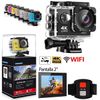 Camara Wifi 4k Ultra Hd Deportiva Con Mando 2" Acuática + Accesorios