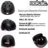 Nokaic Casco Para Deportes Extremos, Color Azul, Talla L (58-62cm)