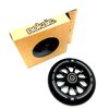 Rueda Racing Nokaic 110mm Para Patinete Freestyle, Goma Negra, Núcleo De Radios Negro