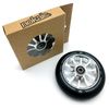 Rueda Racing Nokaic 110mm Para Patinete Freestyle, Goma Negra, Núcleo De Radios Plata