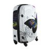 Maleta Mediana De Viaje 4 Ruedas Giratorias 360º 66x42x26cm Mariposa Equipaje Viajar