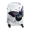 Maleta Mediana De Viaje 4 Ruedas Giratorias 360º 66x42x26cm Mariposa Equipaje Viajar