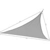 Toldo Vela Triangular 3x3 M - Gris