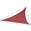 Toldo Vela Triangular 3,6x3,6 M - Granate