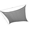 Toldo Vela Rectangular 2x3 M - Gris