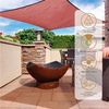 Toldo Vela Rectangular 2x3 M - Granate