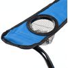 Silla De Camping Plegable Con Reposabrazos - Azul