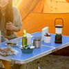 Mesa Plegable Camping (96x60 Cm) Aluminio - Azul