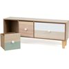 Minimueble-joyero 3 Cajones - Multicolor