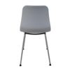 Silla De Diseño Moderno Fabricada En Polipropileno Para Comedor - 80 X 44,5 X 54 Cm - Gris