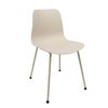 Silla De Diseño Moderno Fabricada En Polipropileno Para Comedor - 80 X 44,5 X 54 Cm - Beige