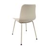 Silla De Diseño Moderno Fabricada En Polipropileno Para Comedor - 80 X 44,5 X 54 Cm - Beige