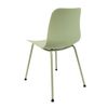 Silla De Diseño Moderno Fabricada En Polipropileno Para Comedor - 80 X 44,5 X 54 Cm - Verde