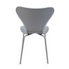 Silla En Polipropileno Y Metal - Asiento De Diseño Ideal Para Comedor Y Cocina - 51 X 80 X 51 Cm - Color Gris