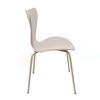 Silla En Polipropileno Y Metal - Asiento De Diseño Ideal Para Comedor Y Cocina - 51 X 80 X 51 Cm - Color Beige