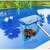 Kit Para Limpieza Y Mantenimiento De Piscina - Pértiga Extensible De Aluminio/recoge Hojas 29x40/cepillo Curvo