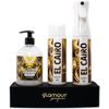 Ambientador De Hogar - Pack El Cairo - Glamour Parfum - Pack Ambientador Textil + Recambio 300 Ml + Jabón De Manos 500 Ml - Ambientador Hogar El Cairo - Aroma Frutal Y Floral - Para Pulverizar En La Cama O En Cortinas